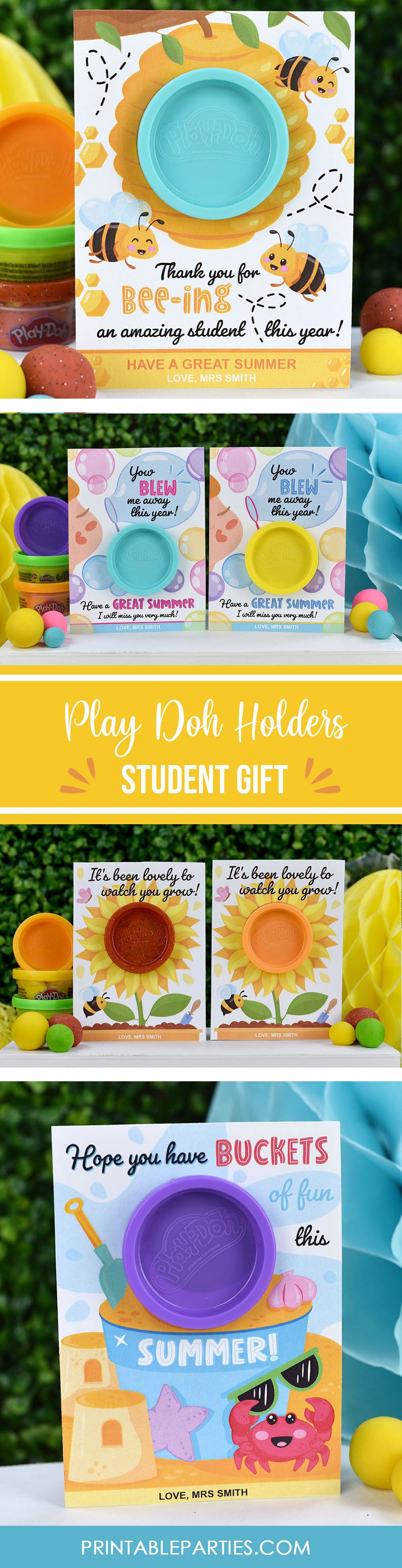 summer holiday class gift play doh holders summer holiday class gift play doh holders
